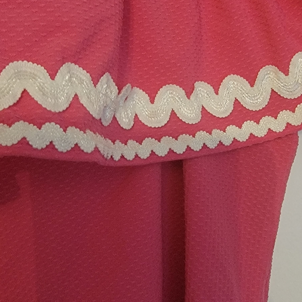 J Crew one piece bandeau ruffled swimsuit - Picture 4 of 8